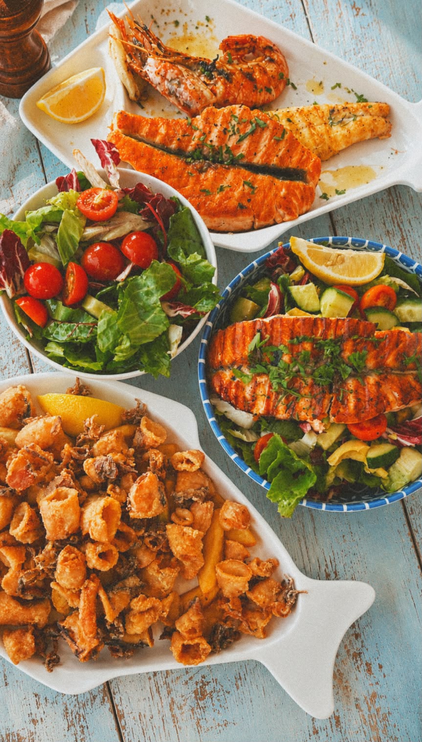 Grilled Seafood Platter